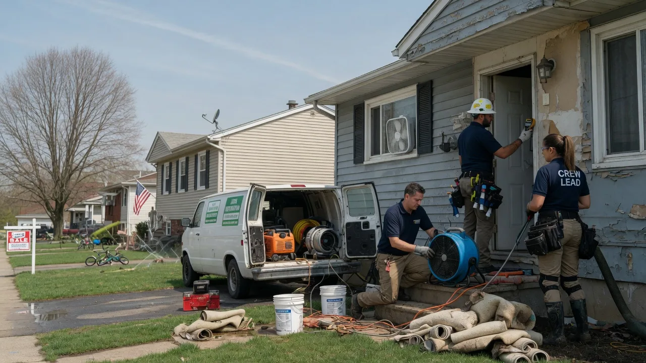 Flood Cleanup in Hall, NY near me