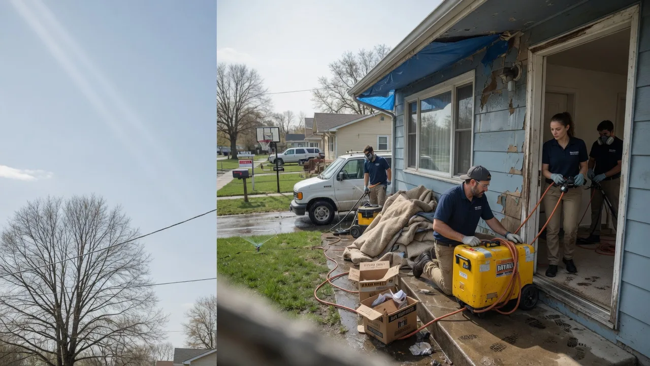 Basement Flood Cleanup in Hall, NY near me